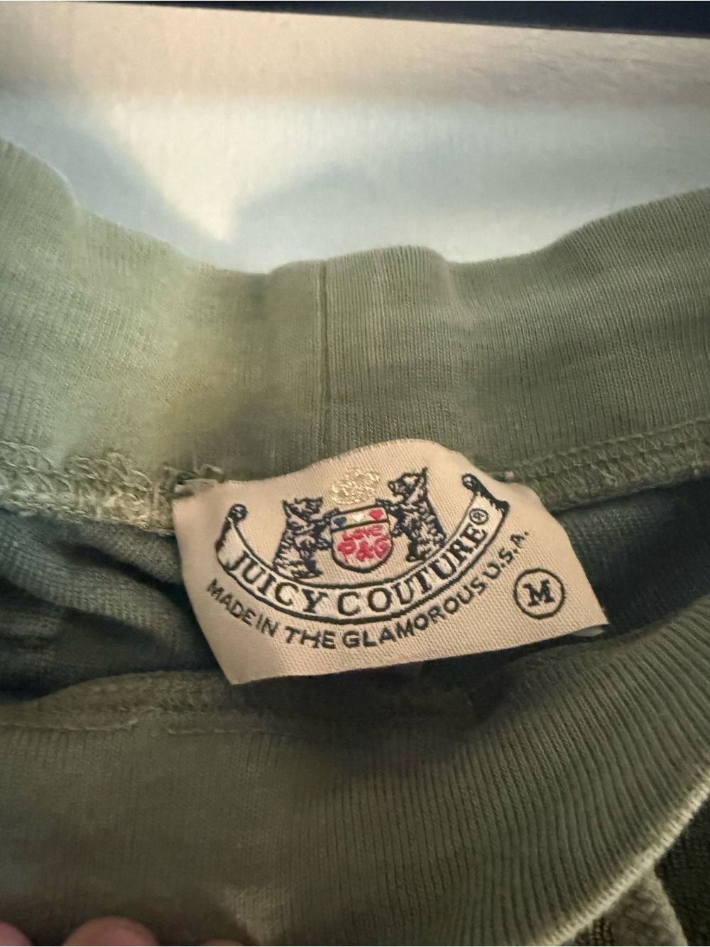 Juicy Couture Olive Green Valor Pants with Button Flap Pockets - Picture 3 of 13